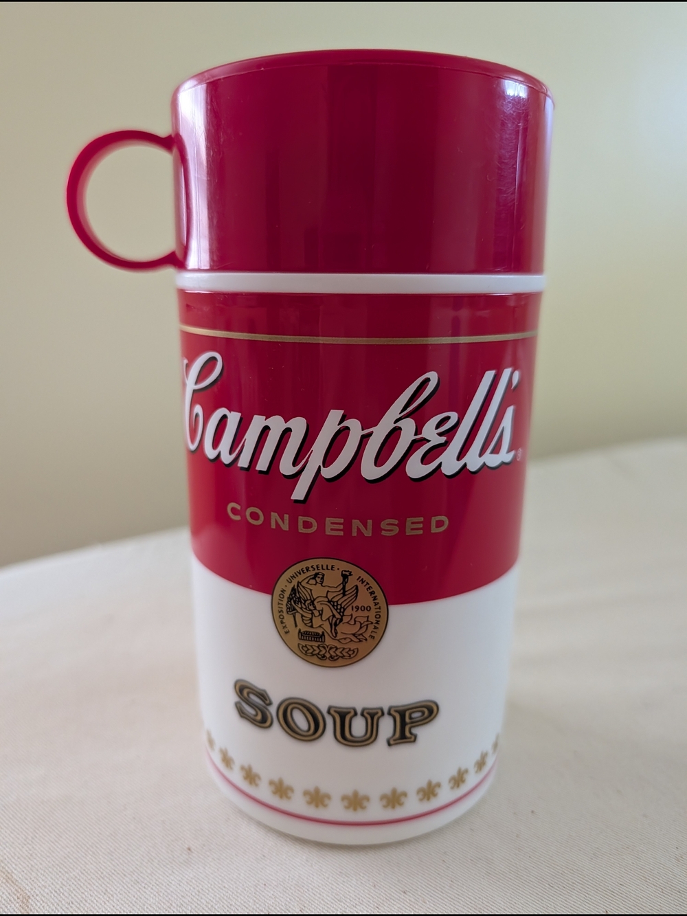 Campbell's Red & White Insulated Soup Container